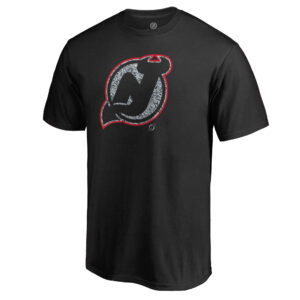 Men's Fanatics Branded Black New Jersey Devils Static Logo T-Shirt