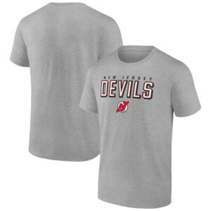 Men's Fanatics Branded Heathered Gray New Jersey Devils Swagger T-Shirt